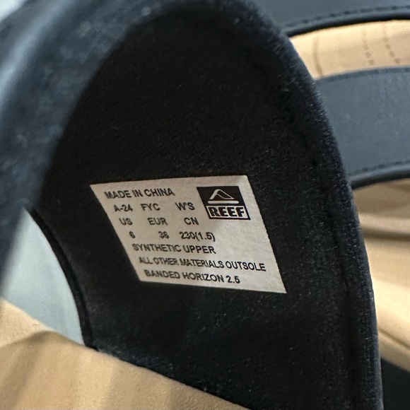 Reef Banded Horizon Hi Slide Sandals - Picture 5 of 8